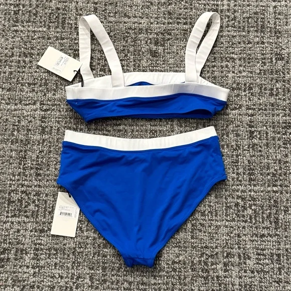 STAUD - Liv Bikini Top + Devon High Rise Bikini Bottoms - Picture 8 of 10